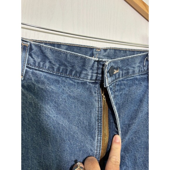 Carhartt FR Jeans Mens 36x30 Original Fit CAT 2 Fire Resistant Stone Wash Work - Picture 6 of 14